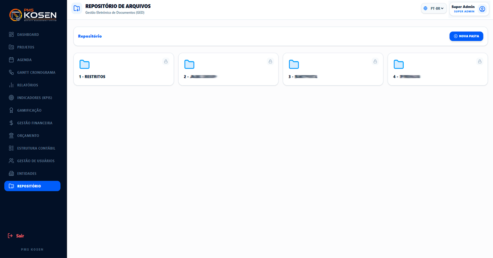 Repositório de documentos
